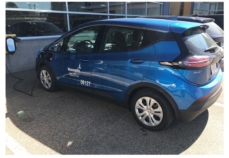 Blue bolt vehicle charging