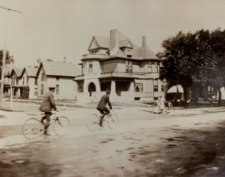 Holmes House Historic Landmark at 1418 Park Avenue, Circa 1920