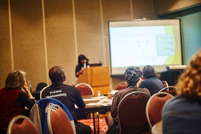 2017 Community Connections Conference workshop crowd